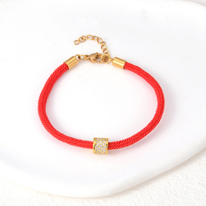 Bracelets rouges transfrontaliers les plus vendus, bracelets rouges chinois, bracelets et bijoux tissés à la main en stock - Product Image 2