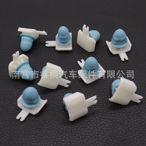Clip en plastique Shuangxuan Auto Fastener 3B0853575 pour jupes latérales Volkswagen Passat, traverses inférieures et garnitures de seuil de porte - Product Image 5