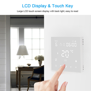 Termostato Ambiente Wifi Termostato per Riscaldamento a Pavimento 220V Termoregolatore <span class=keywords><strong>Homekit</strong></span> Alexa Sistema di Controllo Intelligente della Temperatura Tuya - Product Image 6