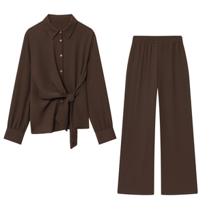 TAOP&ZA Nuovi Arrivi Inverno 2025: Pantaloni Casual Semplici, Eleganti, a Vita Alta, Gamba Larga, <span class=keywords><strong>Comodi</strong></span> <span class=keywords><strong>e</strong></span> Versatili 8931572 2298220 - Product Image 6