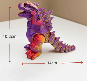 Nouveauté Jouets <span class=keywords><strong>Godzilla</strong></span> de la série Monster imprimés en 3D en PLA Figurine d'action d'anime de film M40 - Product Image 6