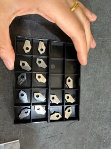 Serdi Newen Sunnen pemotong kursi katup karbida Tungsten pemotong kursi katup disemen kotak dengan kustomisasi OEM 10 buah - Product Image 5