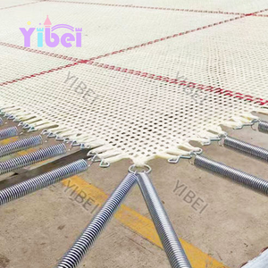 Malla <span class=keywords><strong>de</strong></span> colchoneta <span class=keywords><strong>de</strong></span> trampolín profesional con material <span class=keywords><strong>de</strong></span> nailon <span class=keywords><strong>de</strong></span> alta calidad con placas triangulares <span class=keywords><strong>para</strong></span> juegos <span class=keywords><strong>de</strong></span> <span class=keywords><strong>ejercicio</strong></span> al aire libre en interiores <span class=keywords><strong>para</strong></span> niños - Product Image 6