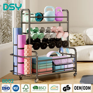 Support pour haltères 450 LBS, support de rangement pour haltères, support de rangement pour haltères pour l'entraînement en force avec roulettes - Product Image 1