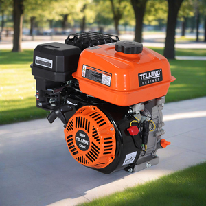 Motor <span class=keywords><strong>de</strong></span> <span class=keywords><strong>Gasolina</strong></span> Monocilíndrico <span class=keywords><strong>de</strong></span> 8 HP y 223 cc, Refrigerado por Aire, Certificado por la EPA, <span class=keywords><strong>de</strong></span> <span class=keywords><strong>4</strong></span> <span class=keywords><strong>Tiempos</strong></span>, con Bomba <span class=keywords><strong>de</strong></span> Rodamientos y Arranque Eléctrico para Césped - Product Image 2