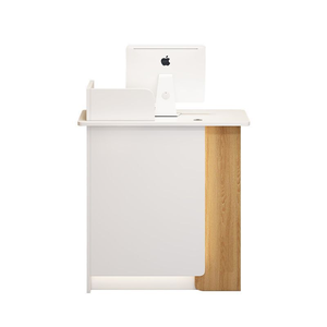 Mostrador <span class=keywords><strong>de</strong></span> Bar pequeño Simple y moderno, caja registradora <span class=keywords><strong>de</strong></span> escritorio, Mostrador <span class=keywords><strong>de</strong></span> madera, mesa <span class=keywords><strong>de</strong></span> tienda, recepción para <span class=keywords><strong>trabajo</strong></span> <span class=keywords><strong>de</strong></span> oficina - Product Image 5