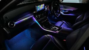 Lumières d'ambiance USB pour <span class=keywords><strong>voiture</strong></span>, contrôle par application, bande LED RGB, décoration intérieure, bricolage, branchez et jouez - Product Image 6