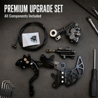 Kit de conversion de levier de frein à pied Sur-Ron Ultra Bee Light Bee X Talaria X3, aluminium anodisé CNC, amélioration de performance pour la course