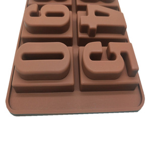 Silicone Number <b>Mold</b> 0-9 Chocolate <b>Mold</b> For Cake Decorations Baking Tools 20.3x11.1x1.9cm Dishwasher Safe - Product Image 3