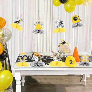 8 Piezas de Decoración con Forma de Panal de Abeja para Fiestas Temáticas, Decoraciones para Fiestas de Cumpleaños de Niños y Artículos para Baby Shower - Product Image 6