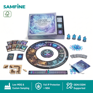 <span class=keywords><strong>Jeu</strong></span> de stratégie de table avec marques vertes en PET or et argent certifiées, étanche et de qualité survie pour le <span class=keywords><strong>jeu</strong></span> en extérieur, étui à rabat - Product Image 2