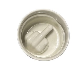 L up Yours Coffee <strong>Mug</strong> 350ml Funny <strong>Middle</strong> <strong>Finger</strong> Cups Ceramic <strong>Mugs</strong> with bottom <strong>Finger</strong> for Coffee Tea Milk - Product Image 4