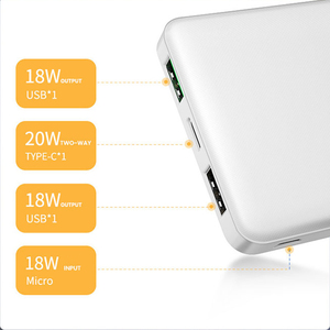 Nuevo Banco de Energía de Carga Rápida de 10000 mAh OEM, Banco de Energía Portátil para Viajes - Product Image 4