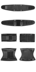 Sabuk penopang punggung, penghilang langsung dari nyeri punggung tindik tulang Herniated bernapas dengan bantalan Lumbar dan penahan punggung bawah - Product Image 6