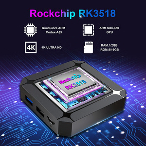 <span class=keywords><strong>X96Q</strong></span> RK3518 Chipset 4K UHD Smart Tv Box Android 14 100M Ethernet Dual Wifi Decodificador de alta velocidad 2GB 16GB - Product Image 6