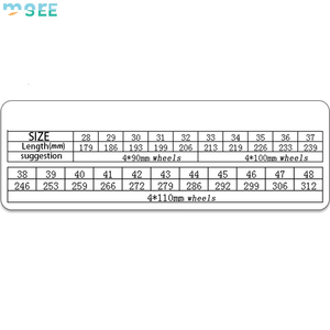 Scarpe Professionali per Pattinaggio di Velocità SeeMore in Fibra di Carbonio, <span class=keywords><strong>Pattini</strong></span> <span class=keywords><strong>da</strong></span> Gara Professionali con Ruote <span class=keywords><strong>da</strong></span> 4 * 90mm / 100mm / 110mm - Product Image 6