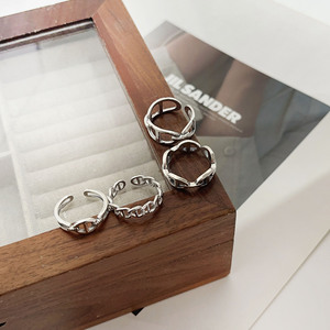 S925 Sterling <b>Silver</b> Pig <b>Nose</b> <b>Ring</b> Women Geometric Design Korean Style Fashion Jewelry Gift Accessory - Product Image 4