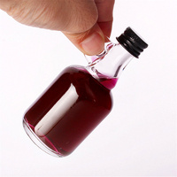 Botol Kaca Desain Baru 50 ml untuk Minuman Keras, Botol Anggur Mini 50ml, Grosir Botol Minuman Keras