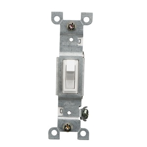 Pared de luz led interruptor eléctrico toogle interruptores de polo único o tres casa interruptor - Product Image 2