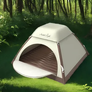 Tenda da campeggio Pop-up esterna per bambini portatile automatica personalizzata, configurazione impermeabile per Barbecue da Picnic in famiglia