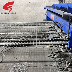 ヘビーデューティ4 "x 4" 鉄溶接3Dフェンスパネル4x16ftヤギ馬メッシュ四角い開口部曲げ切削加工サービス付き - Product Image 4