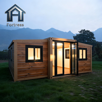 CE ROHS SAA Vente directe Maison conteneur préfabriquée moderne extensible 20Ft 40Ft pour extérieur, cuisine, bureau