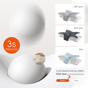 Gối ngủ cao cấp YUE RISE, thiết kế công thái học, sản xuất OEM/ODM, chống mùi, làm mát, điều chỉnh độ cao, mút nhớt, vỏ bọc tháo rời giặt được - Product Image 3