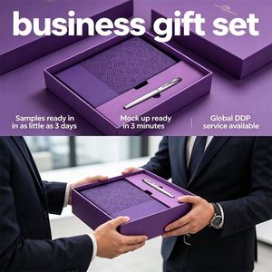 Coffret Cadeau d'Entreprise de Luxe en Métal avec Stylo, pour Anniversaire VIP, Intégration des Employés, Coffret Cadeau Classique pour Employés, Vente en Gros - Product Image 3