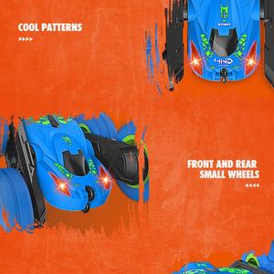 SJY-Q9 Coche de Acrobacias RC 2.4G para Danza Callejera, Juguete 4WD con Control Remoto, Doble Dirección, Luces LED y Música - Product Image 4