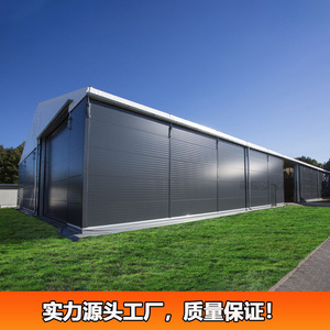Carpa industrial para almacén con techo y paredes de PVC, rectangular, resistente al viento, para uso en exteriores durante todas las estaciones, para almacenamiento y exposiciones. - Product Image 4