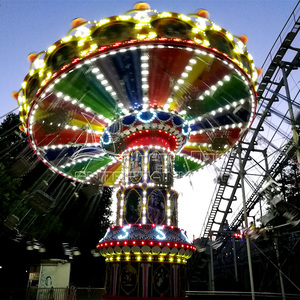 Fun Fair Attractions Swing Attraction Park Equipment Funfair Carnival Rides <span class=keywords><strong>Manege</strong></span> Flying Chair Thrill Rides to Sale - Product Image 6