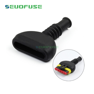 热卖1 2 3 4 5 6针放大器超级密封汽车连接器盖橡胶靴硅胶套用于大亨连接器 - Product Image 6