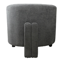 Fauteuil modulaire de luxe en tissu, design Poltrona, pour salon, chambre ou appartement