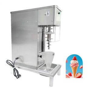 Stir Frozen Yogurt Ice Cream Mixer High Quality Real Fruit Icecream Maker Mixer Ce Swirl Drilling Ice Cream Machine - Product Image 4