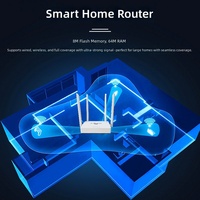 Router Rumah Tangga 4G Kustom yang Kompatibel Semua Jaringan Frekuensi 2.4G 300 Mbps Jaringan Pintar Dilengkapi Watchdog Model Kartu SIM