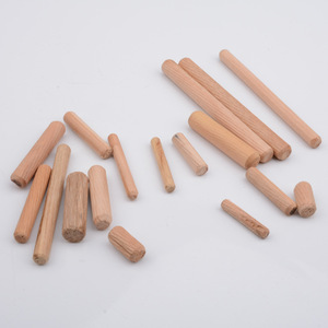 Chevilles en bois de hêtre et d'eucalyptus de diverses tailles, connecteurs de meubles, accessoires de quincaillerie durables - Product Image 1