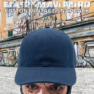 Gorra de Béisbol Unisex Azul Marino de Algodón Lavado, Estilo Dad Hat, 6 Paneles, Ajustable con Cierre a Presión, Diseño Vintage Liso - Product Image 2