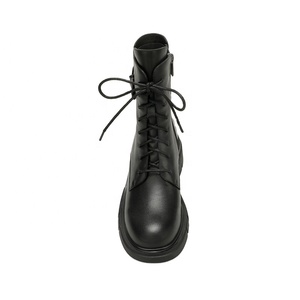 Bottines <span class=keywords><strong>Chelsea</strong></span> formelles pour femmes Moncheer, style western, élégantes, à lacets, avec boucle latérale, fermeture éclair, talon épais, légères, antidérapantes, rehaussantes - Product Image 5