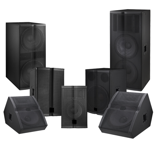 Portable Pa Speakers 12" 2-Way Passive Loudspeakers 18" Subwoofer Dual 15" 2 Way Passive Full Range Loudspeaker