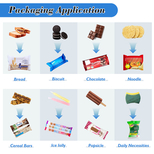 Automatic Chicken Pillow Candy Package Meat Fruit Vegetable <b>Packing</b> Stretch Film Frozen Food <b>Vacuum</b> Packaging <b>Machine</b> - Product Image 3