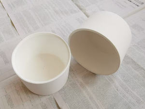 Carbure de silicium recristallisé par <span class=keywords><strong>Sagger</strong></span> de four à hautes températures AL-M avec le modèle de tuyau de Mgo SiO2 Services de moulage de coupe personnalisés - Product Image 5