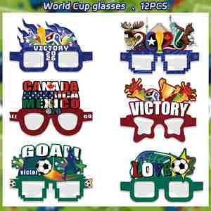 Decoraciones para la Copa Mundial de Fútbol 2026, Adornos de Panal, Bolsas de Regalo, Vasos de Fútbol, Cajas para Papas Fritas y Pollo Frito - Product Image 2