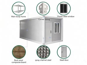Di động <span class=keywords><strong>container</strong></span> nhà cho bán sẵn sàng để tàu nhà văn phòng Micro nhà đúc sẵn nhà - Product Image 6