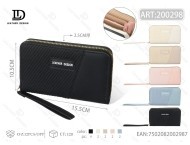 Portafoglio da donna Id con chiusura a cerniera, medio e sottile, per uso quotidiano - Product Image 1