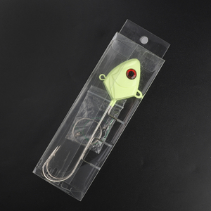 SUPERIORFISHING <span class=keywords><strong>Tenya</strong></span> Lead Jig Head Gancho doble <span class=keywords><strong>Pesca</strong></span> en el mar Cola de pelo luminosa Raíz de púas Señuelo de <span class=keywords><strong>pesca</strong></span> JY1024 - Product Image 4