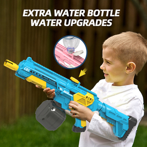 Nouveau design Pistolet à eau de bonne qualité Nouveau jouet de tir manuel automatique Grand stockage Jeu d'été - Product Image 4