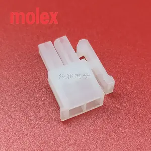 Mini-Fit Jr. שיכון שקע, כפול שורה, 2 מעגלים, molex,39-01-2020, מחברים