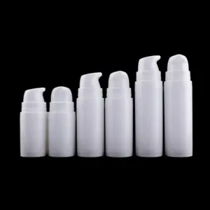 Kozmetik, havasız pompa şişesi 50 ml için cilt bakım ürünleri havasız pompalı şişeler