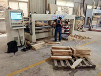 Machine de découpe de panneaux de bois verticaux CNC à portique automatique à grande vitesse Scie à ruban personnalisée avec moteur à noyau