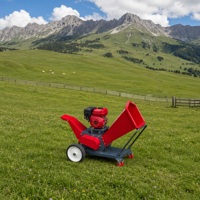 Broyeur à fourrage mobile sur roues 170F avec démarrage manuel, grande trémie pour ensilage de Napier, usage agricole